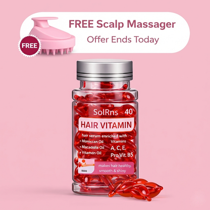 Solrns Moroccan Argan Hair Vitamin Oil