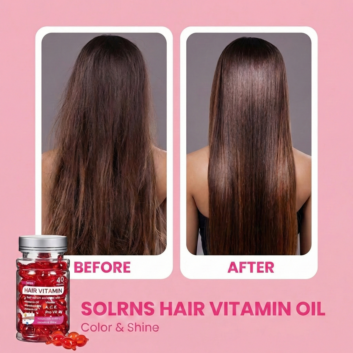 Solrns Moroccan Argan Hair Vitamin Oil