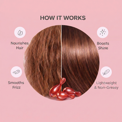 Solrns Moroccan Argan Hair Vitamin Oil